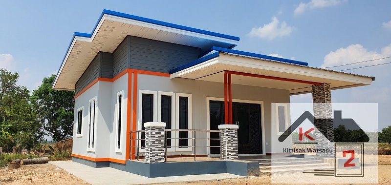 Picture of Elevated One Storey House Design 