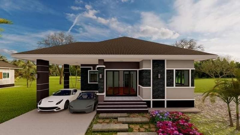 Picture of Dynamic 4 Bedroom Modern House with Striking Character